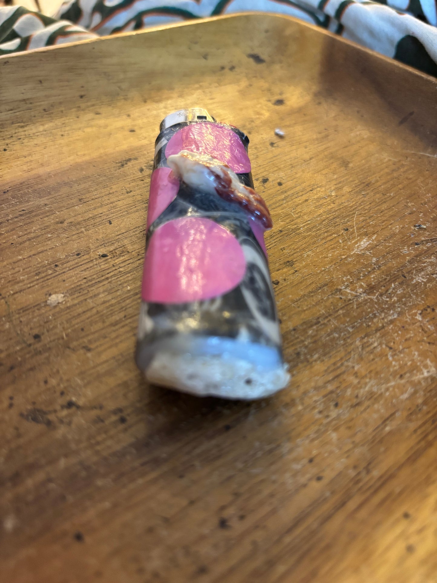 Pink Dot Lighter Cover