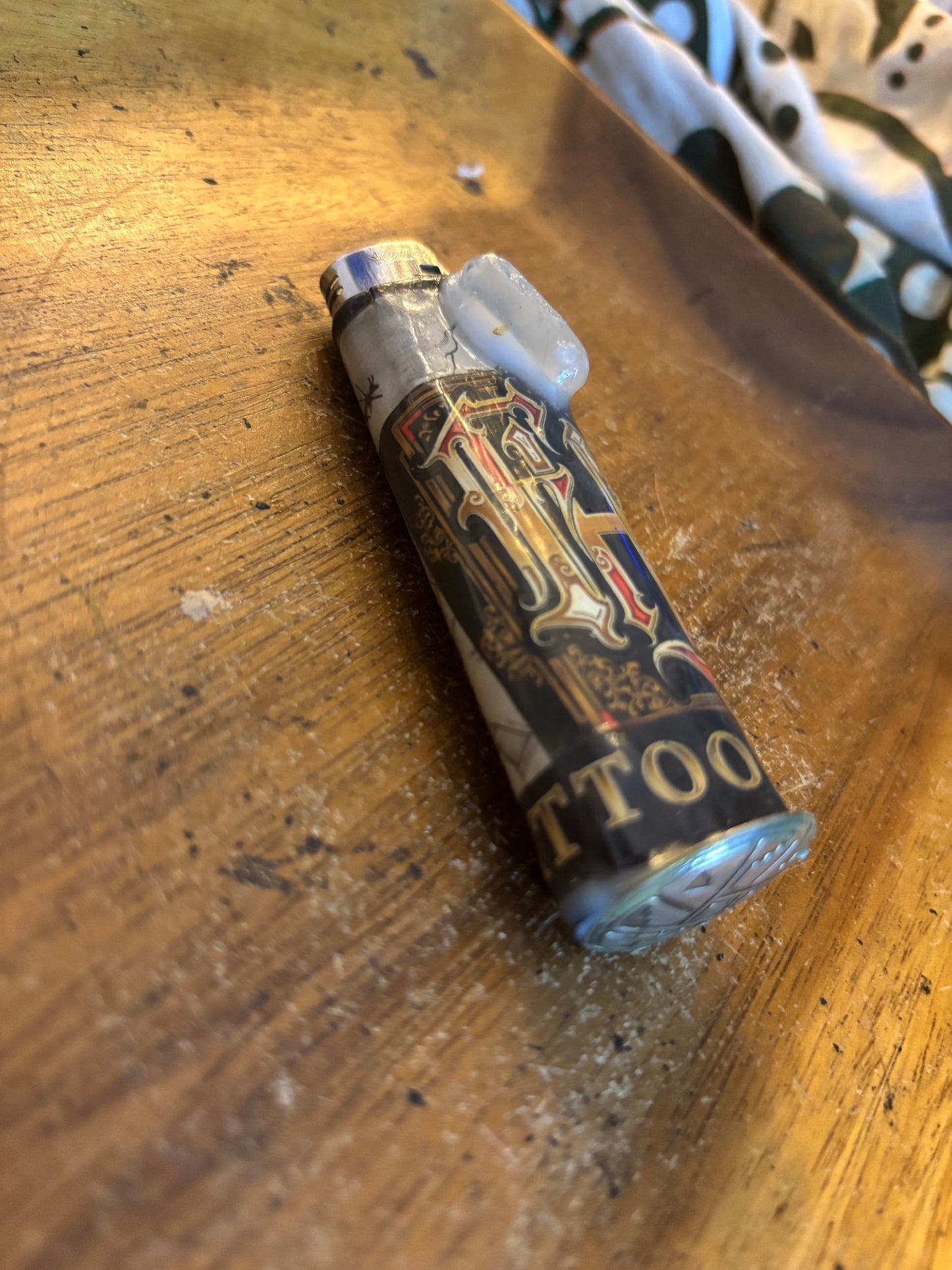 Tattoo Caveman Lighter Cover