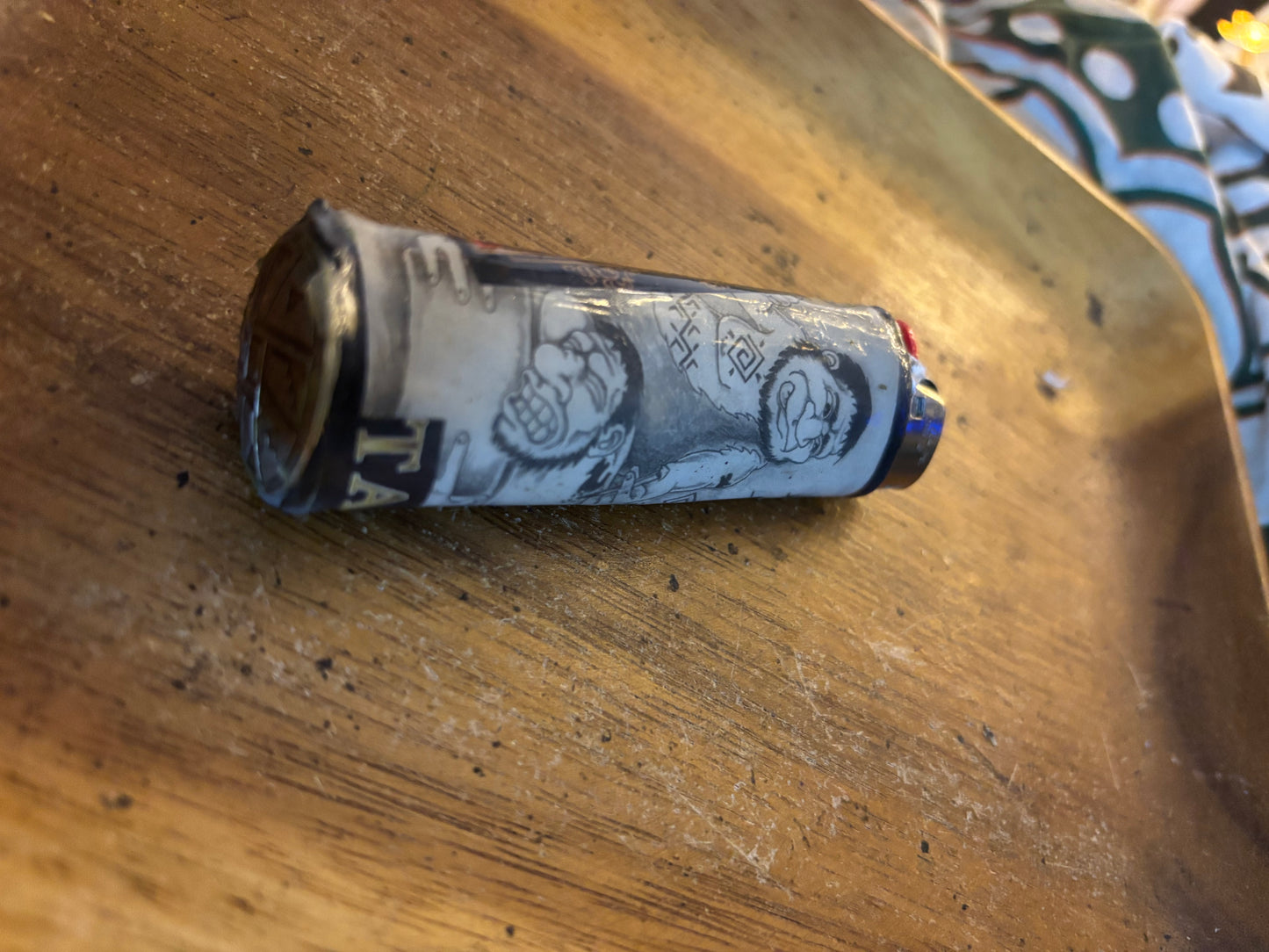 Tattoo Caveman Lighter Cover