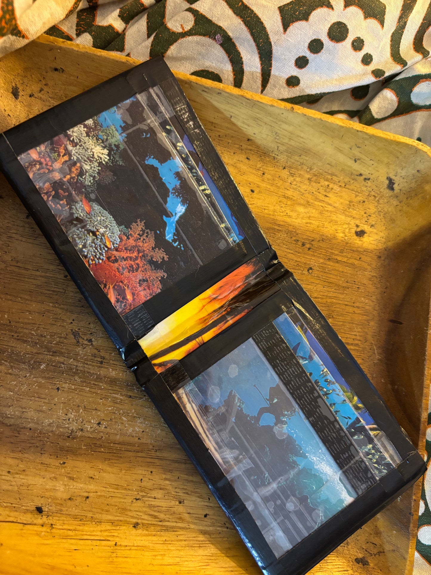 Palm Tree Bifold Tape Wallet