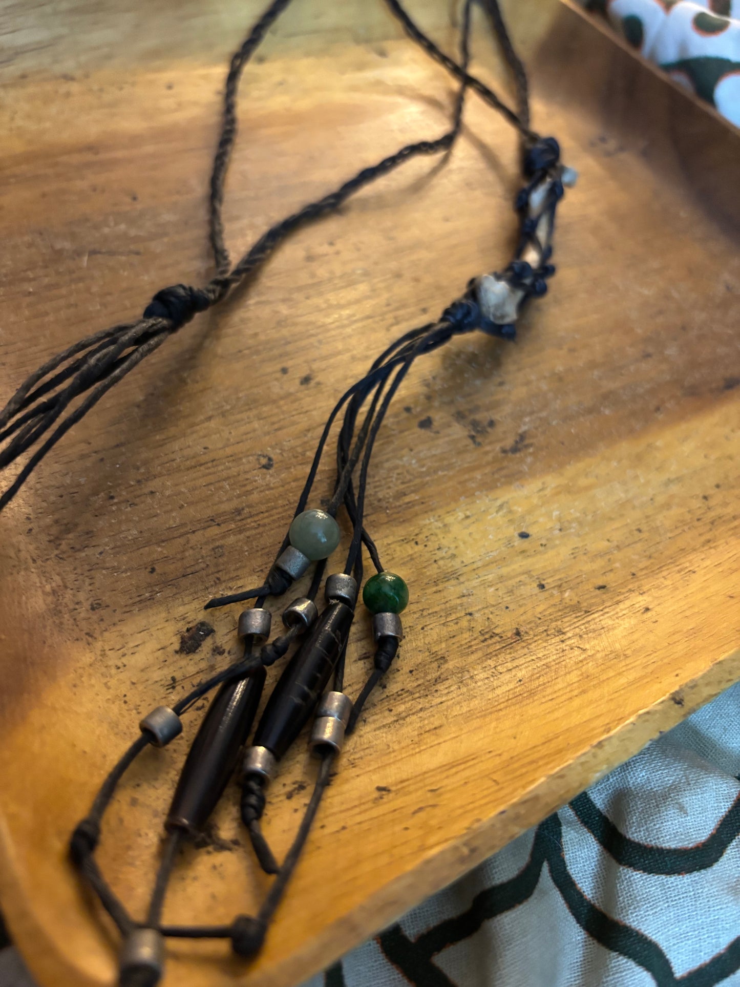 Raccoon Bone Necklace