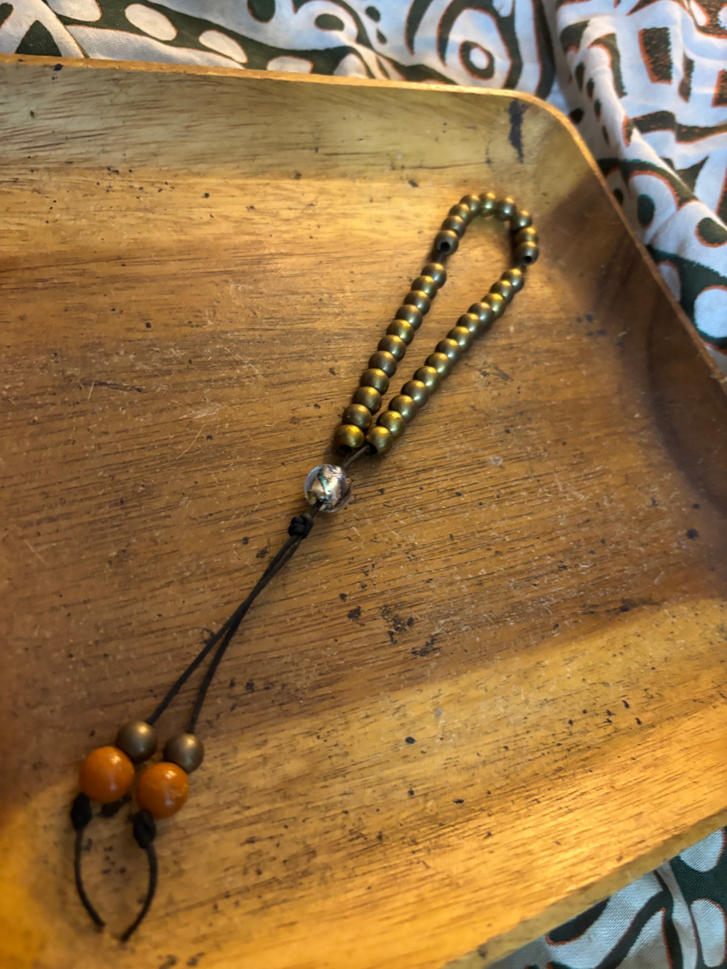 Brass Prayer Breed Bracelet