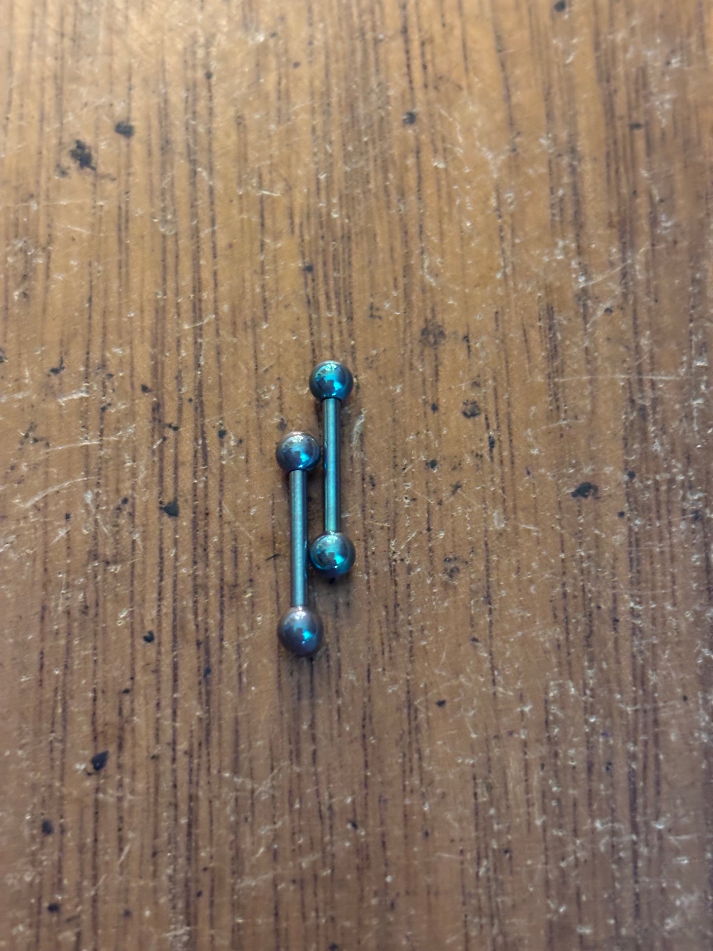Titanium Anodized Nipple Jewelry