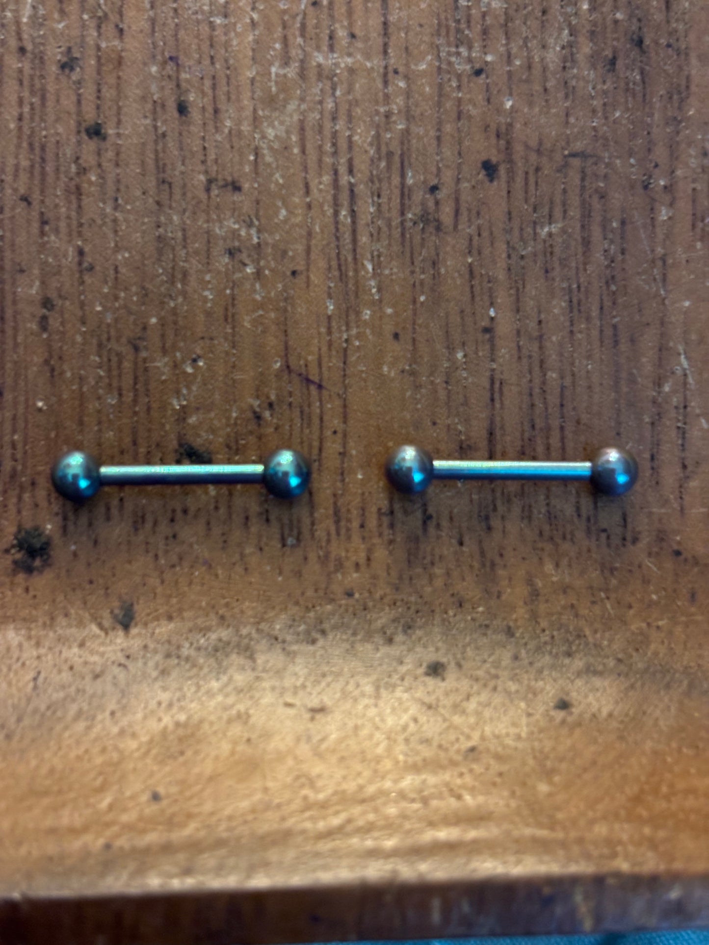 Titanium Anodized Nipple Jewelry