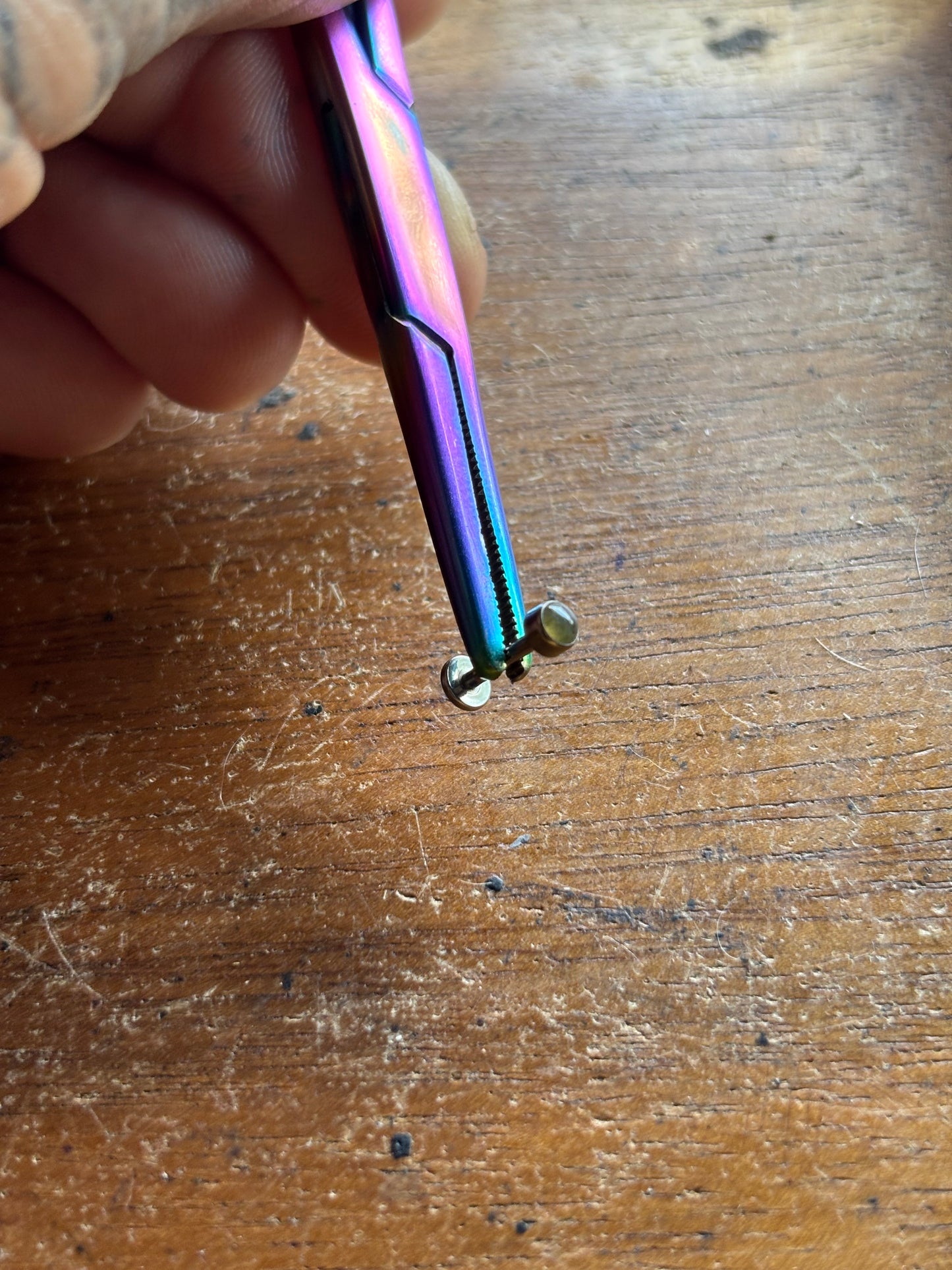Moon Stone 16 g5/16 Labret