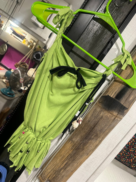 Green Tee Shirt Handbag