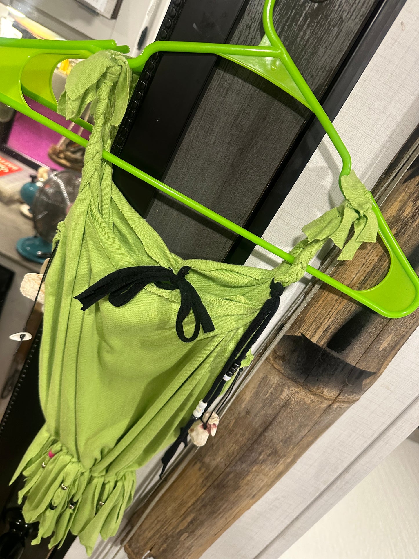 Green Tee Shirt Handbag
