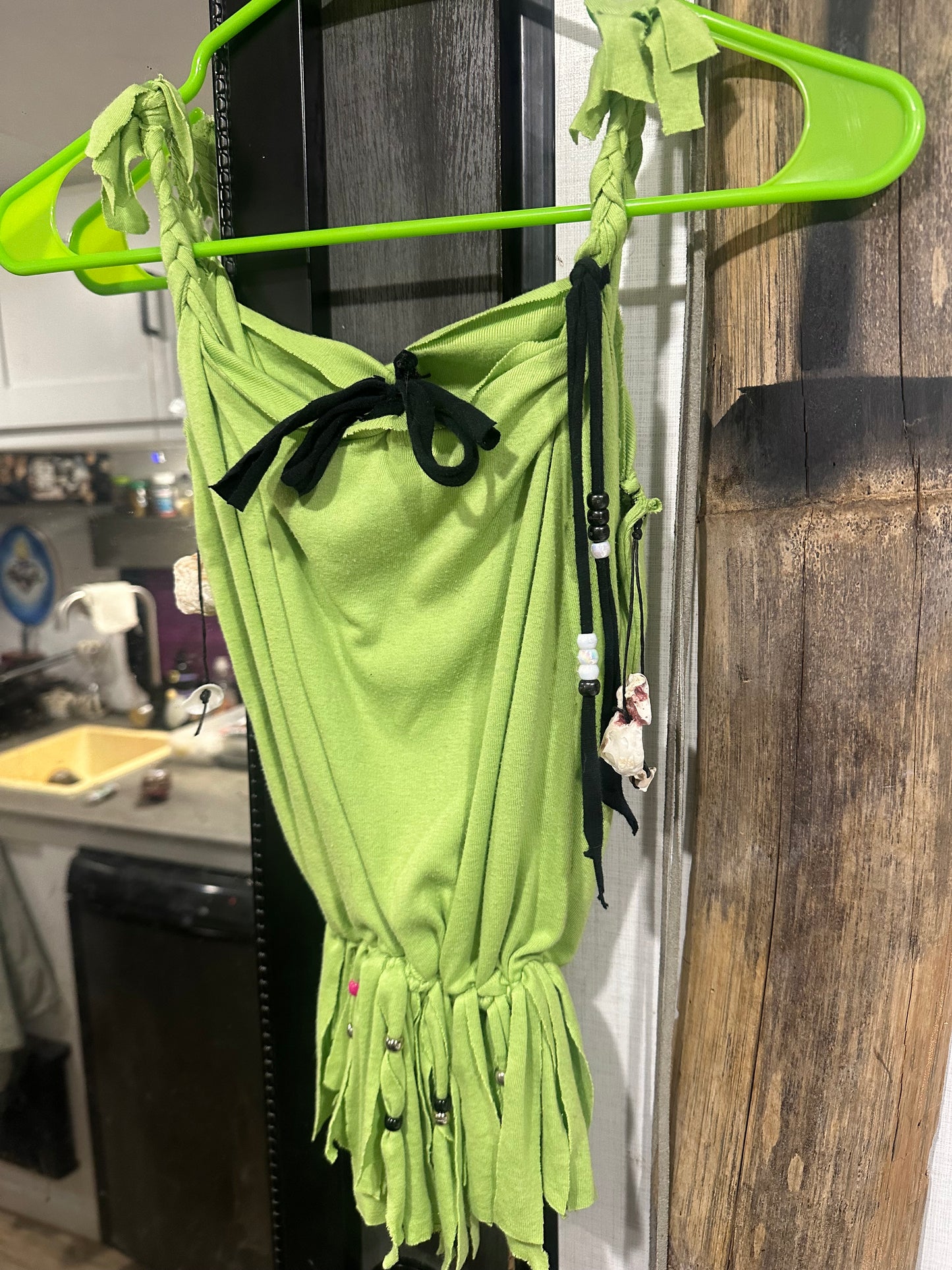 Green Tee Shirt Handbag