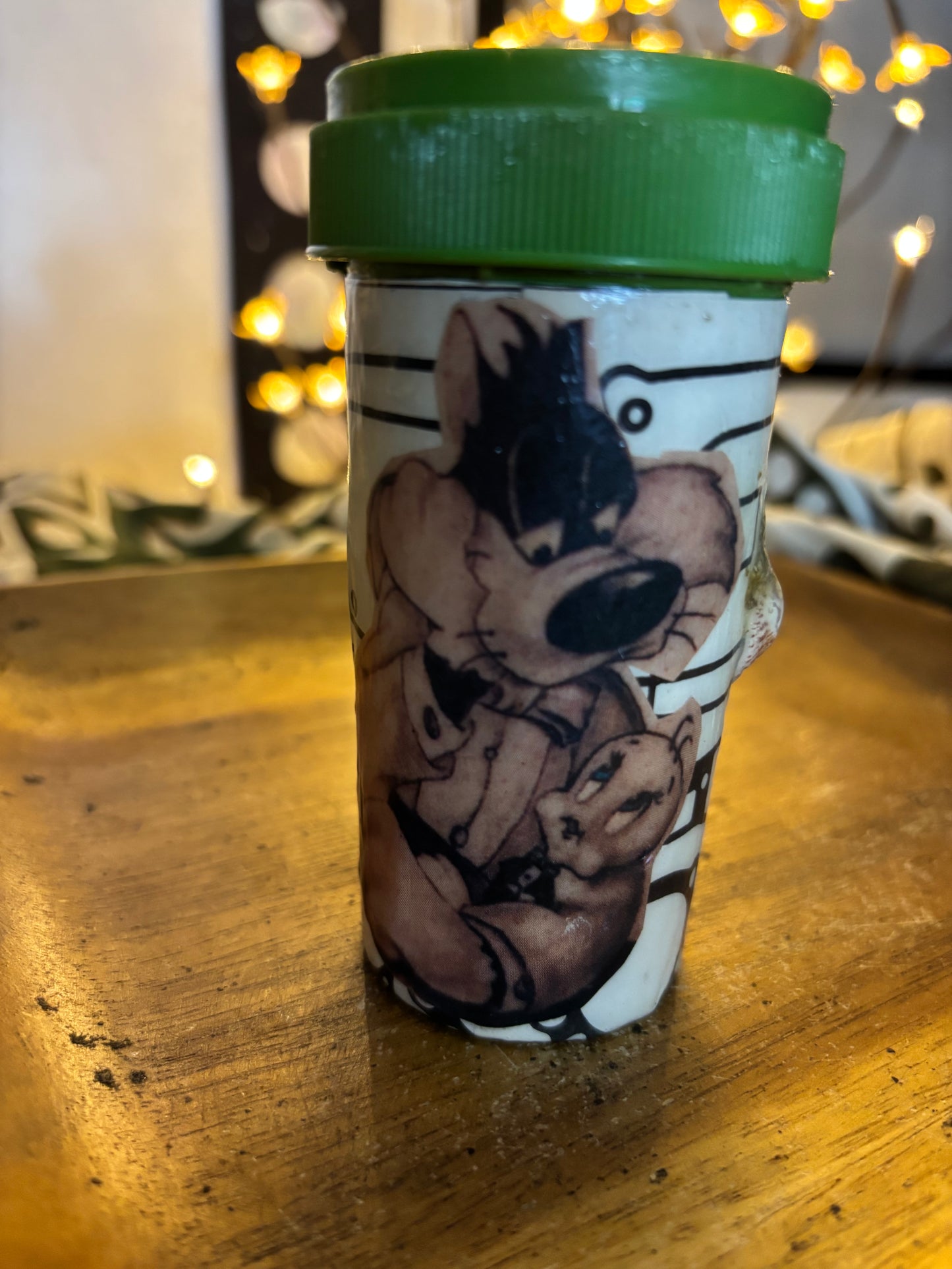 Cartoon Green Container