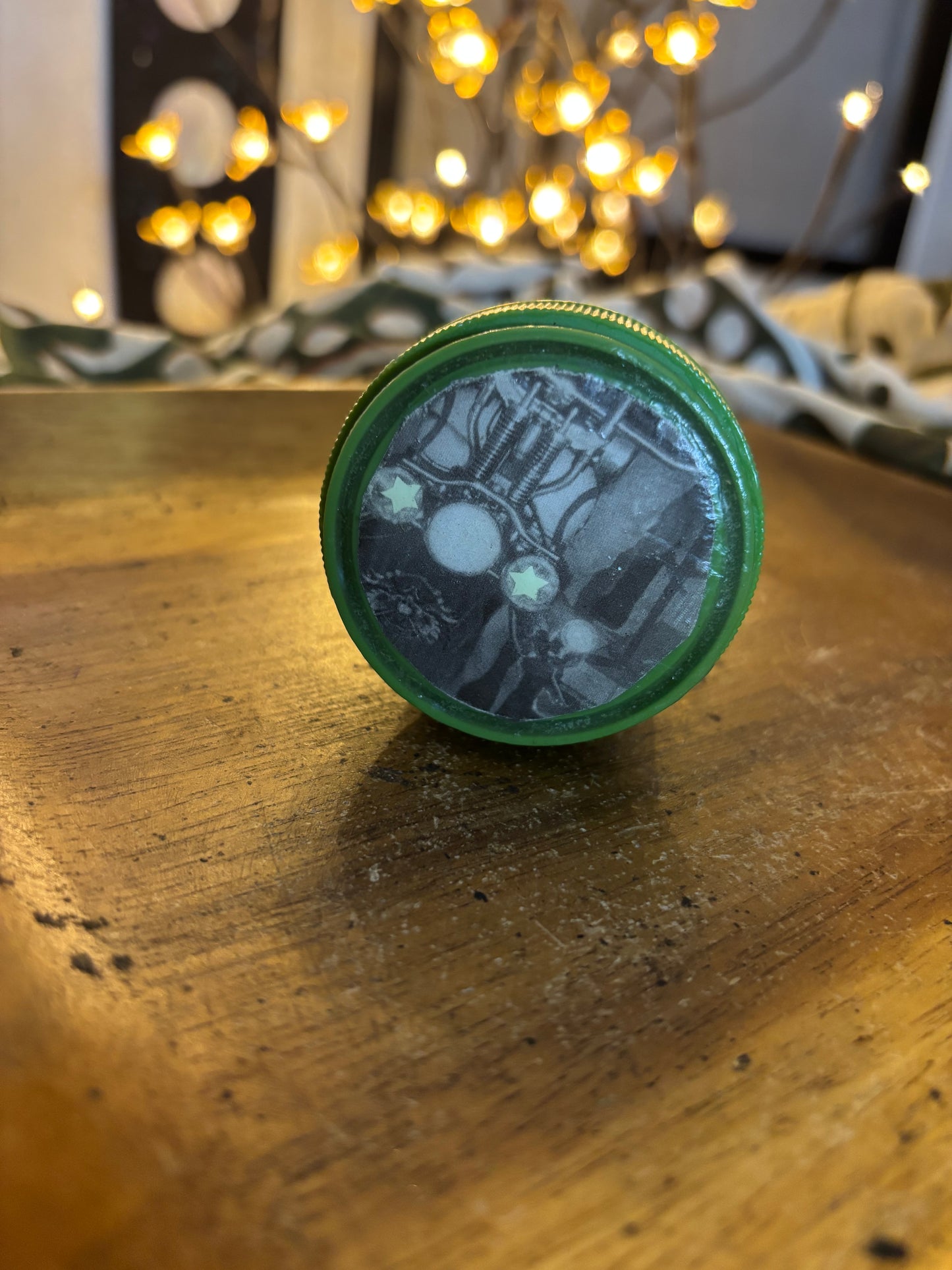 Cartoon Green Container