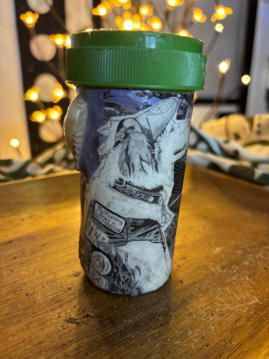 Pup Tattoo Container