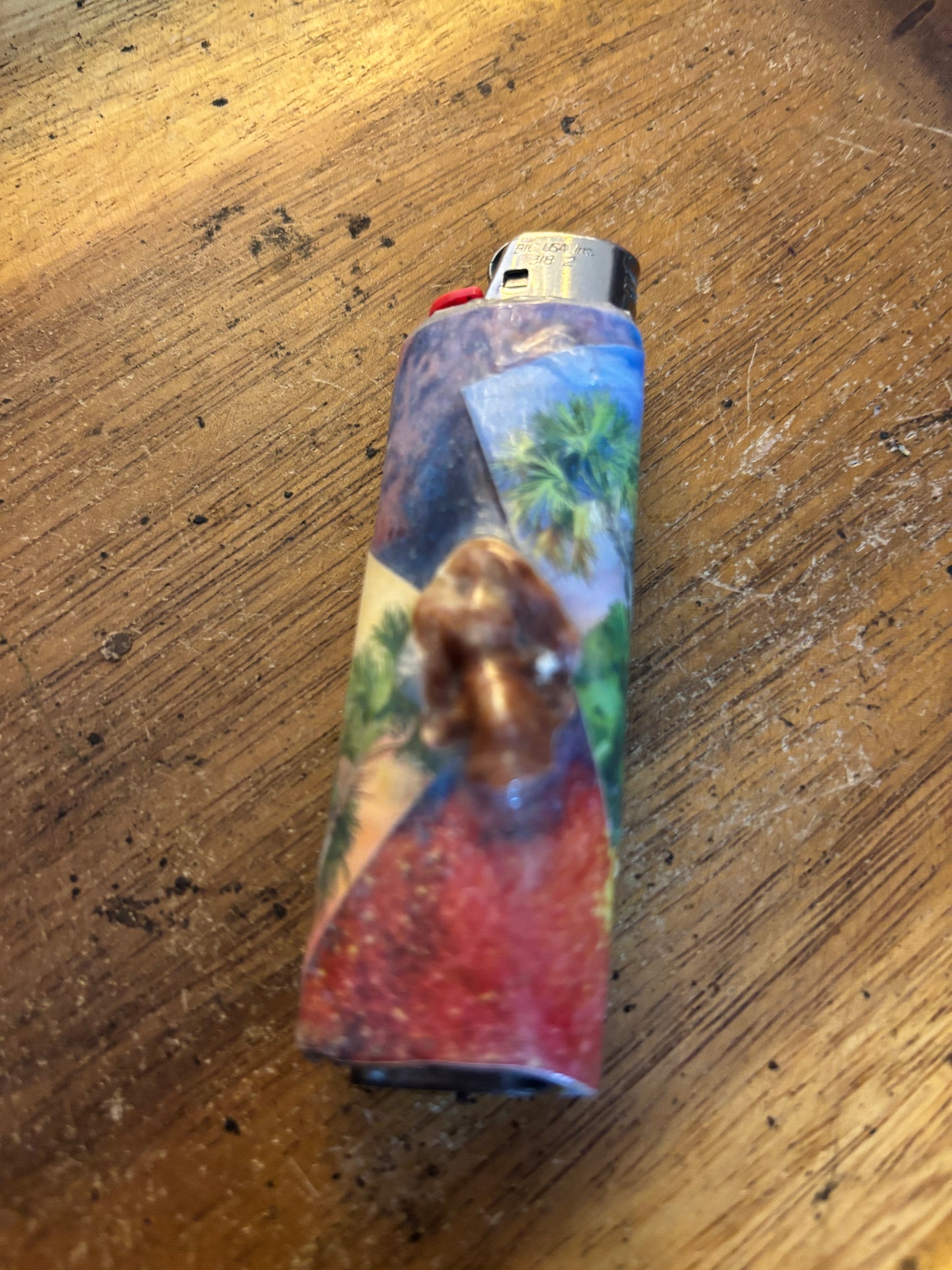 Palm Tree Lighter Cover