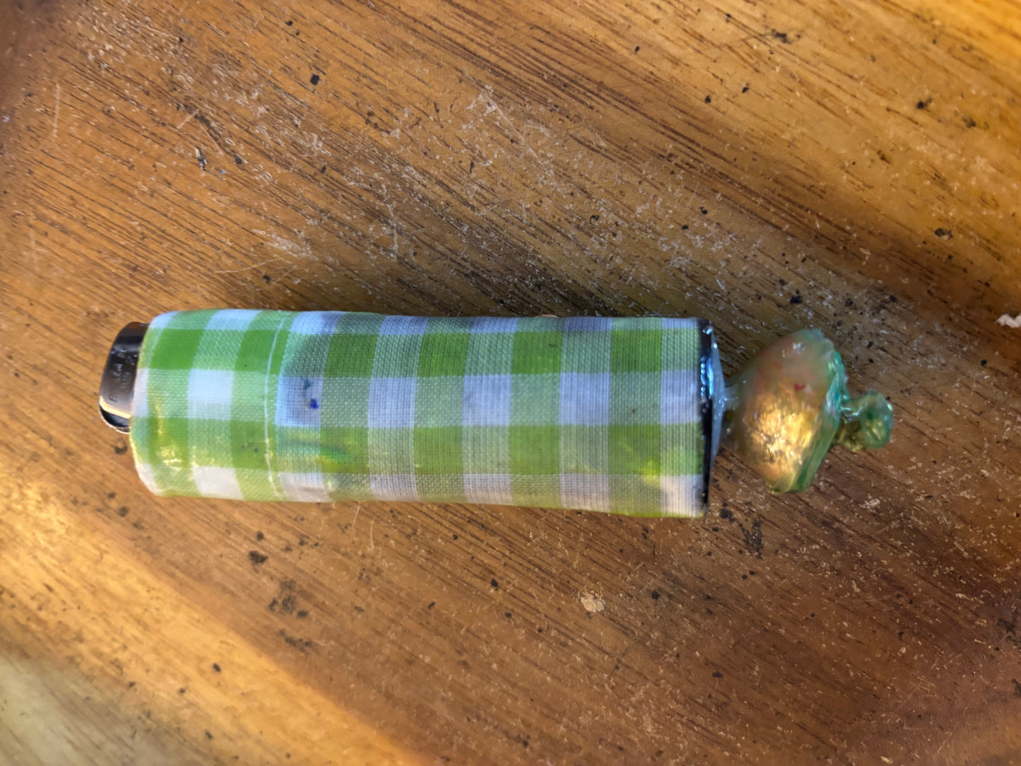 Green Shells Lighter Cover