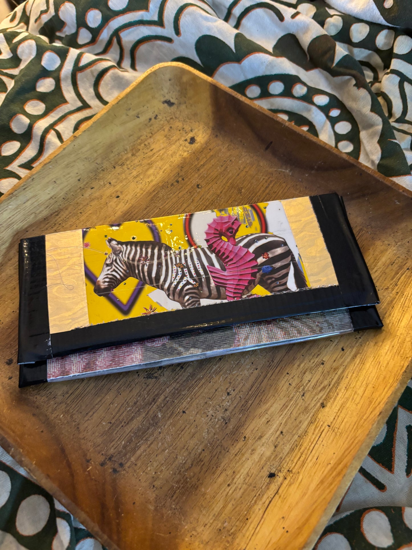 Shhhhhhh Trifold Tape Wallet