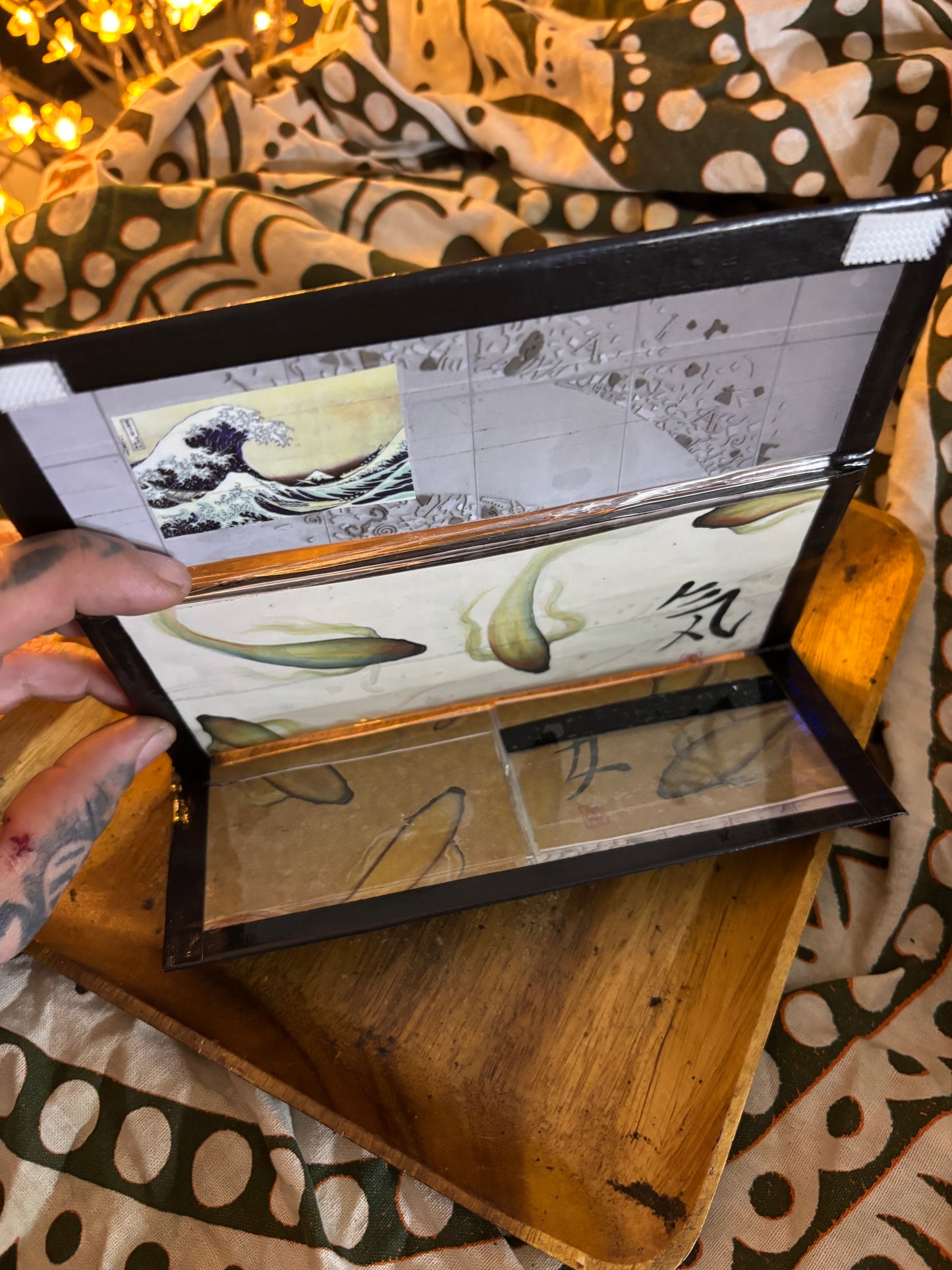 Fish Trifold Tape Wallet