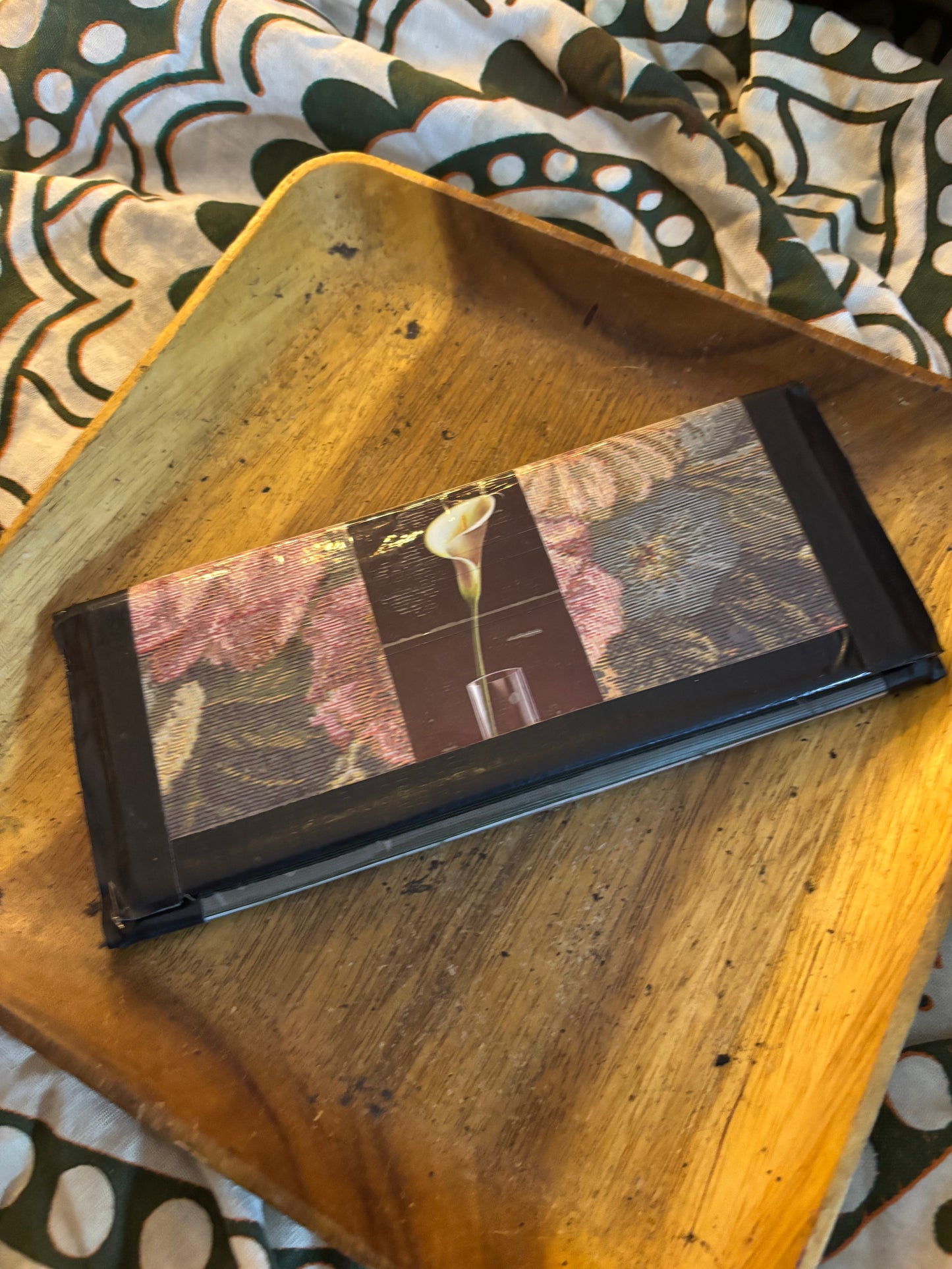 Flowers Trifold Tape Wallet