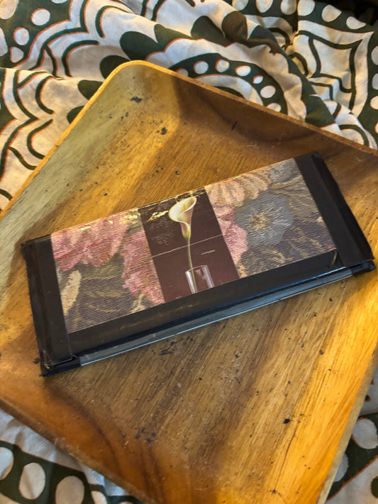 Flowers Trifold Tape Wallet