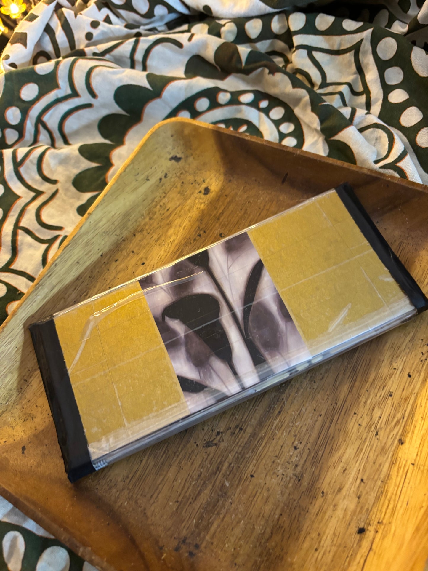 Flower Trifold Tape Wallet