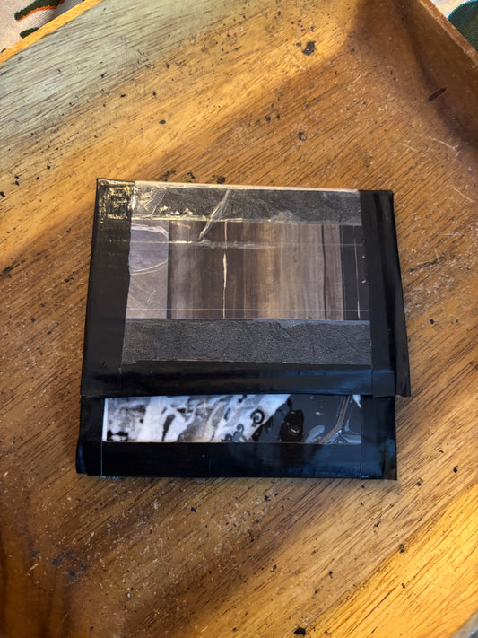 Grey Mini Tape Wallet