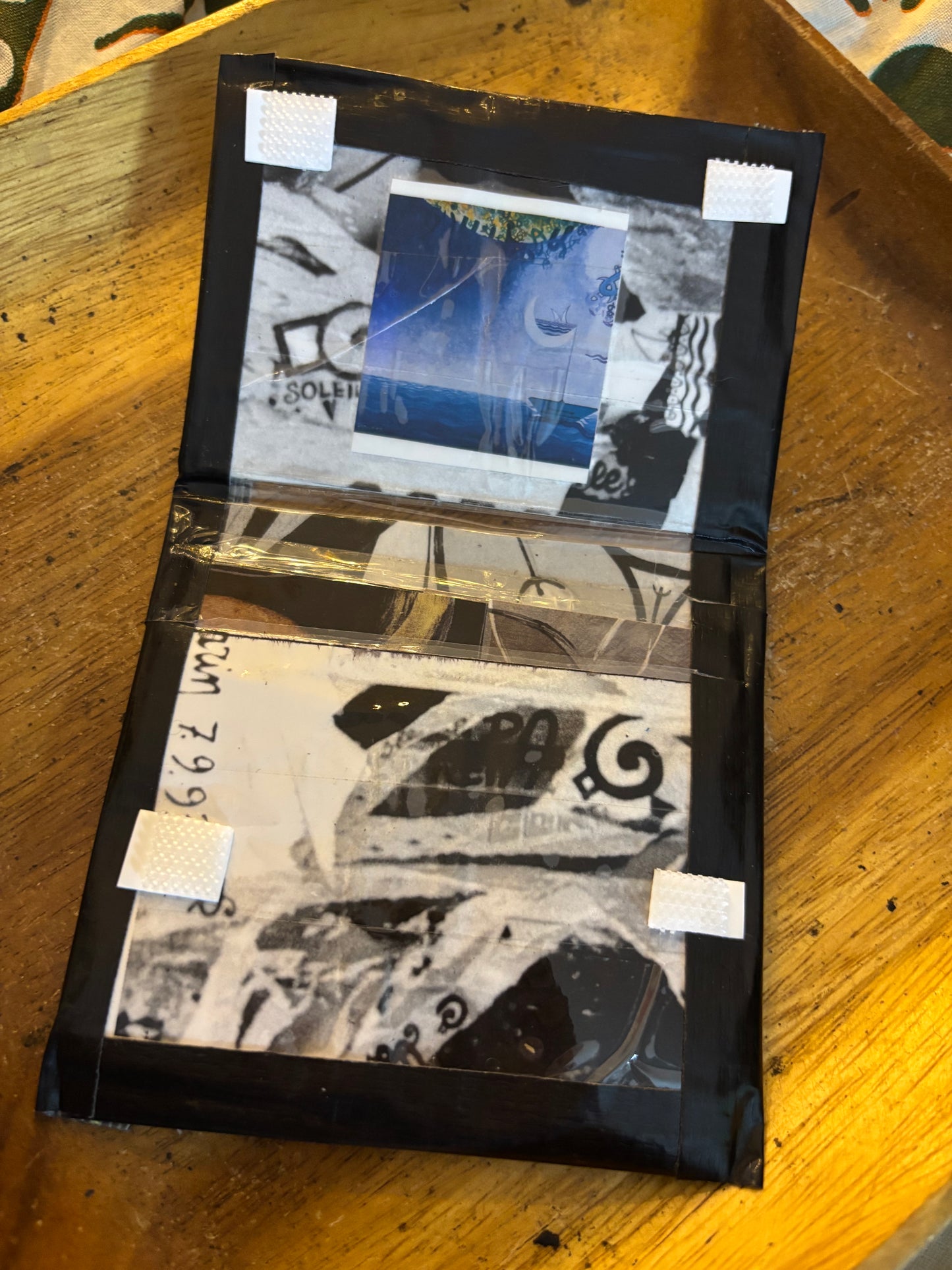 Grey Mini Tape Wallet