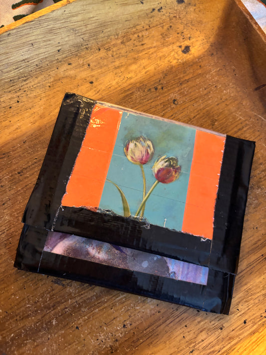 Flower Mini Tape Wallet