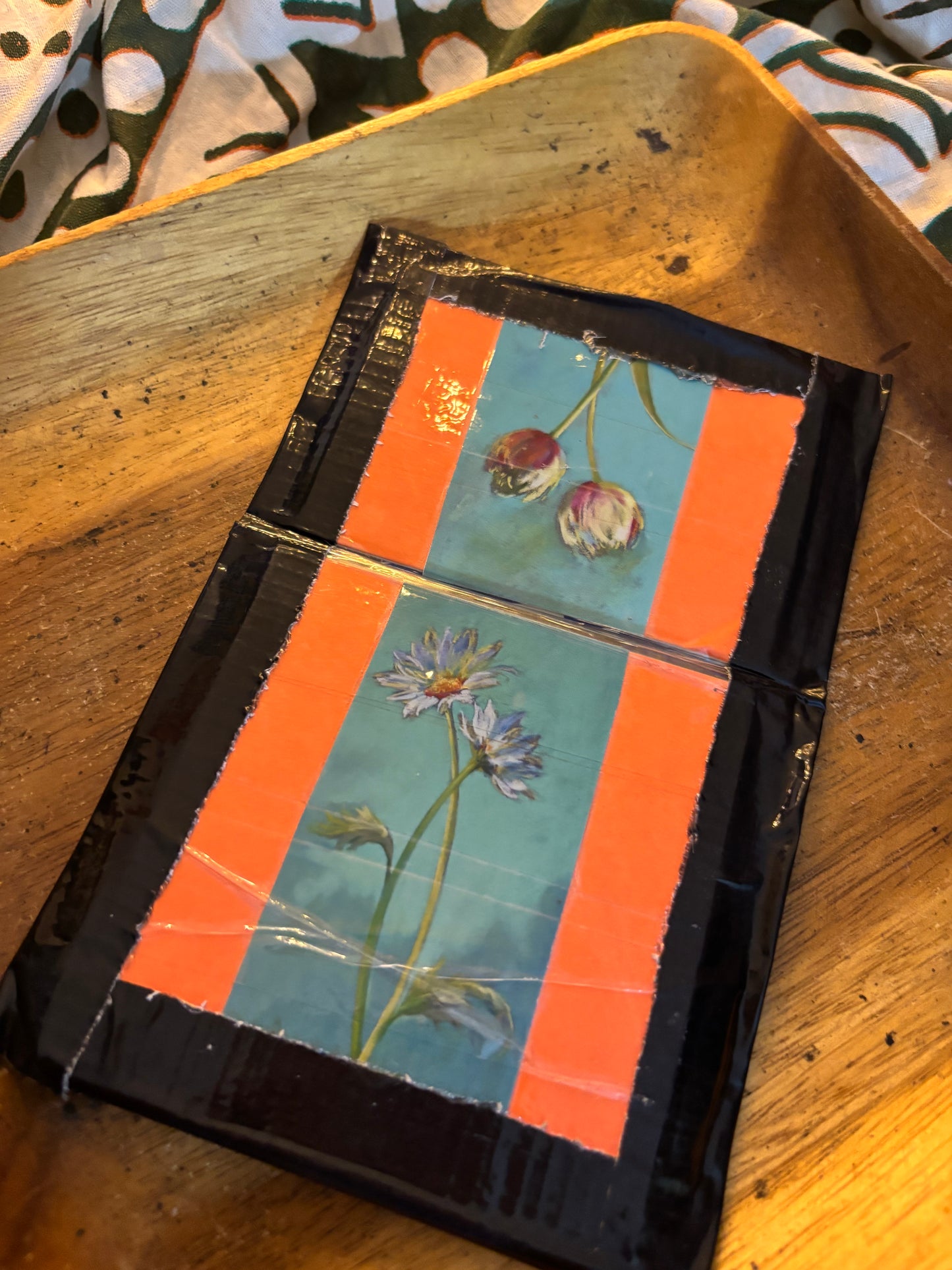 Flower Mini Tape Wallet