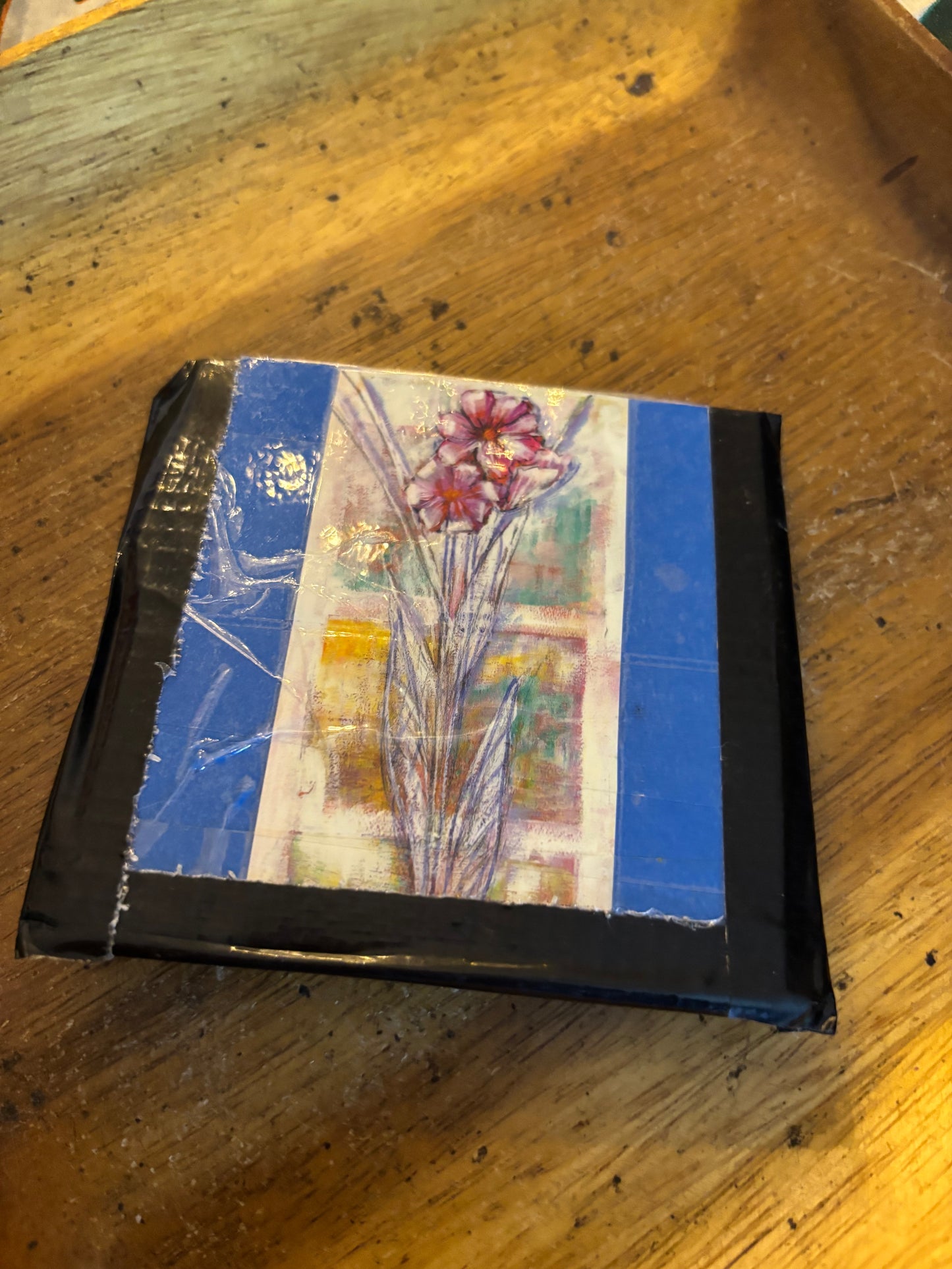 Flower Mini Tape Wallet
