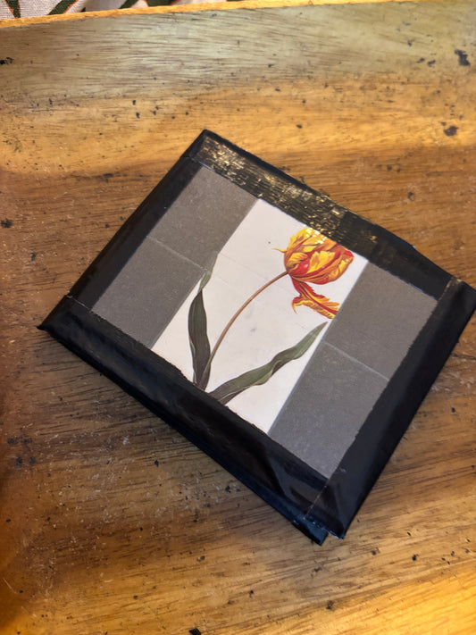 Flowers Bifold Tape Wallet