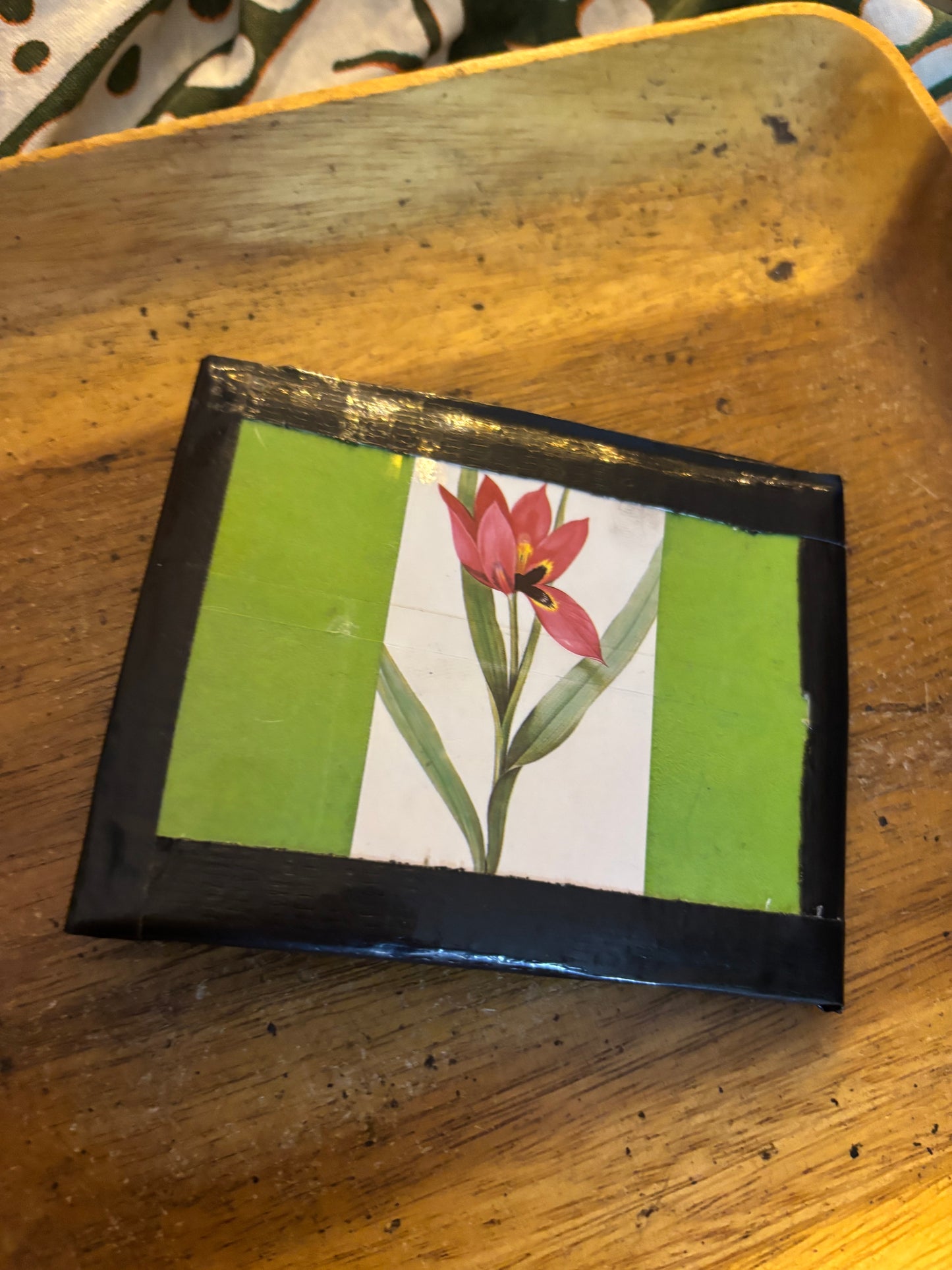 Flowers Bifold Tape Wallet