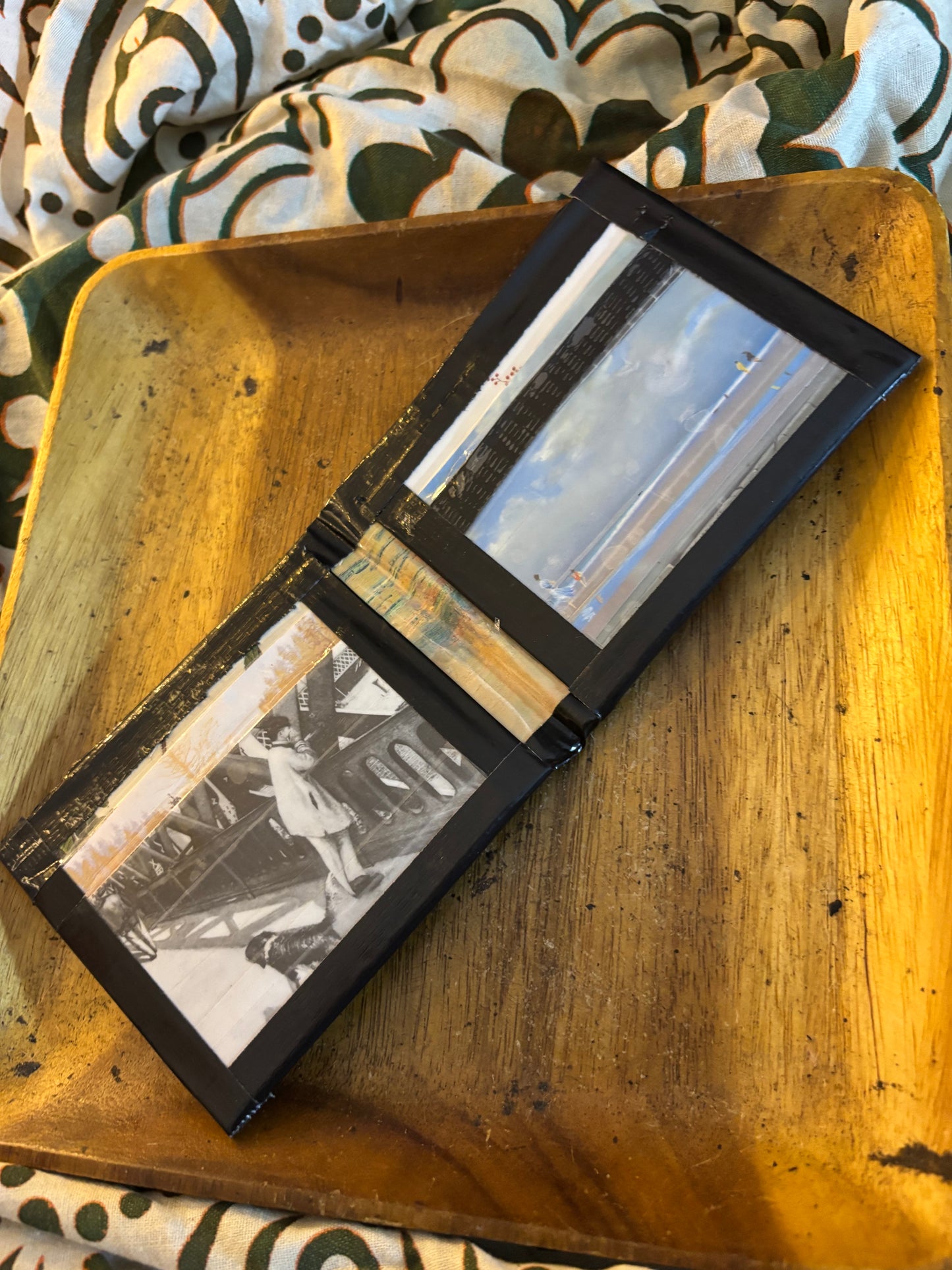 Flowers Bifold Tape Wallet