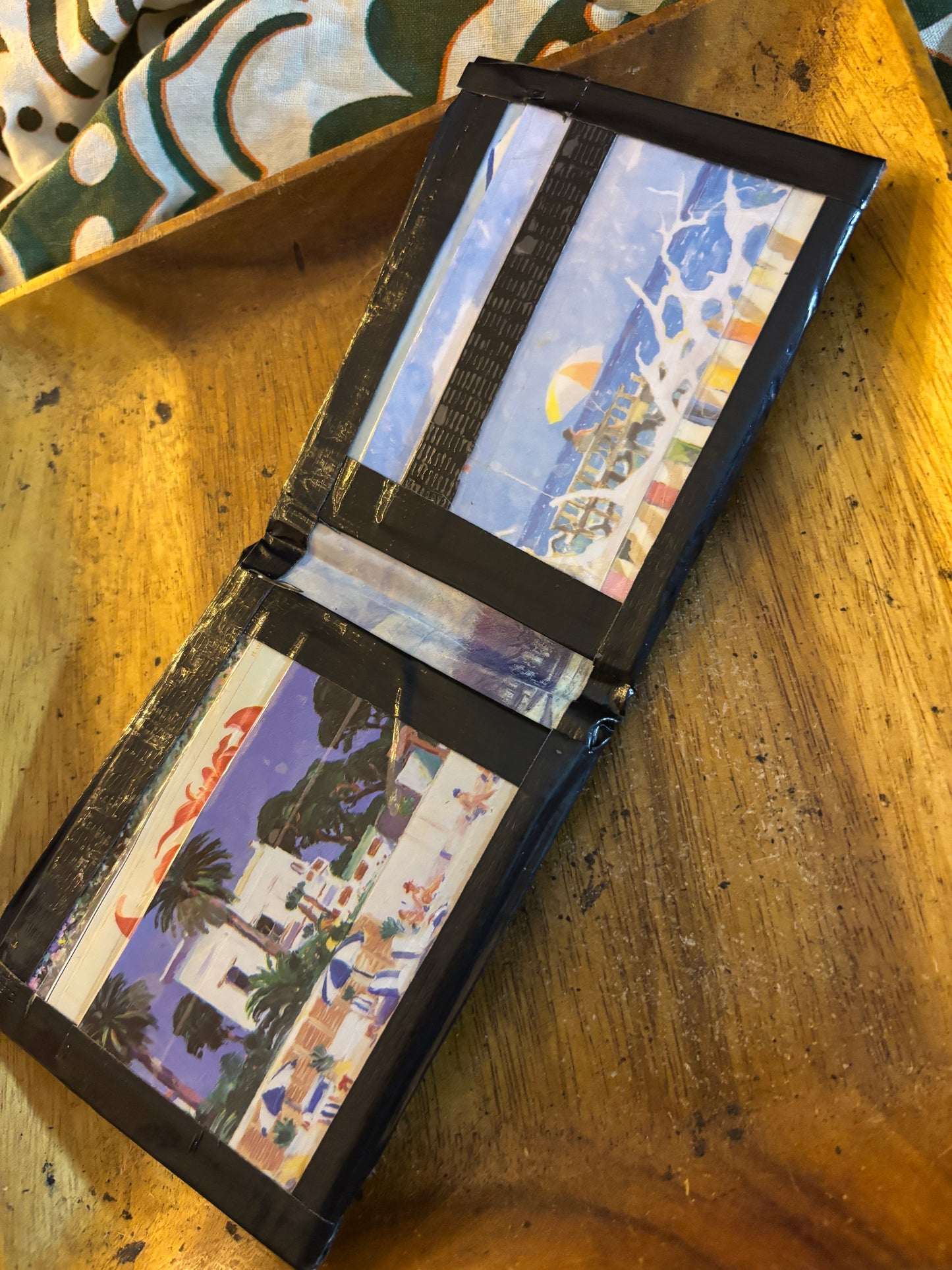 Flowers Bifold Tape Wallet