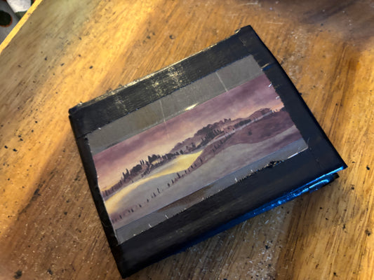 Landscape Bifold Tape Wallet