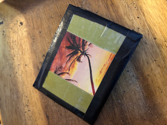 Palm Tree Bifold Tape Wallet