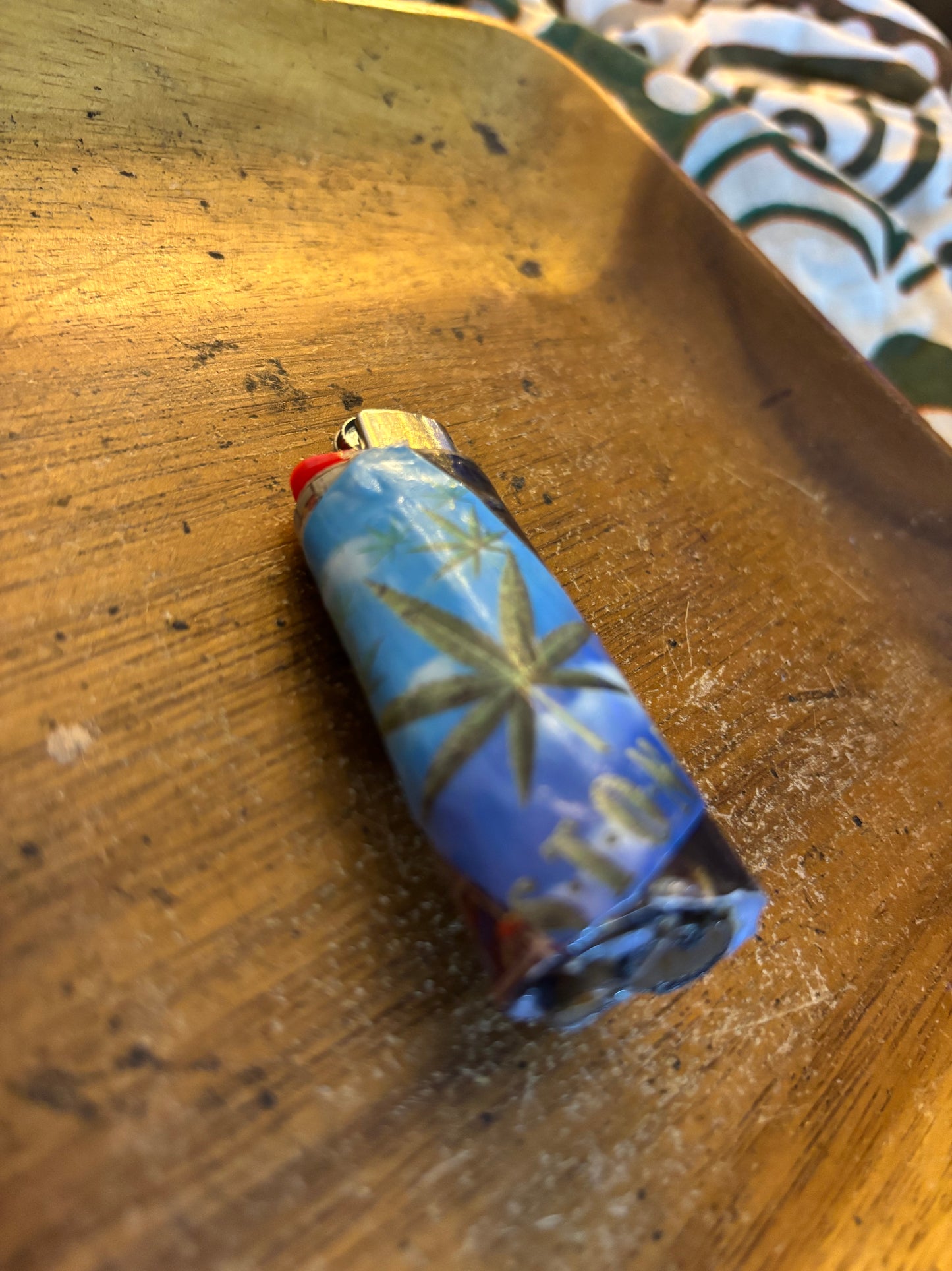 Green Mini Lighter Cover