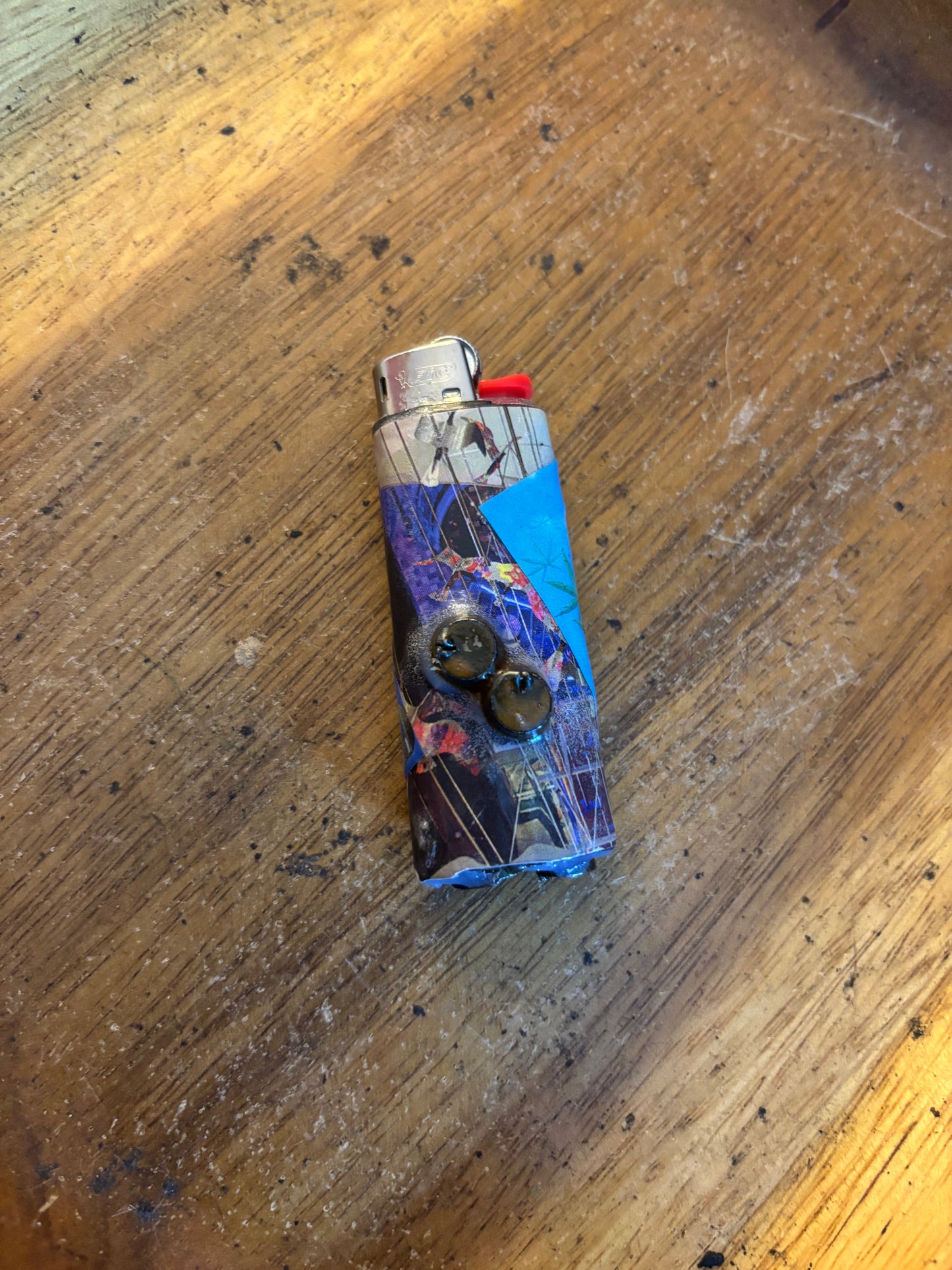 Green Mini Lighter Cover