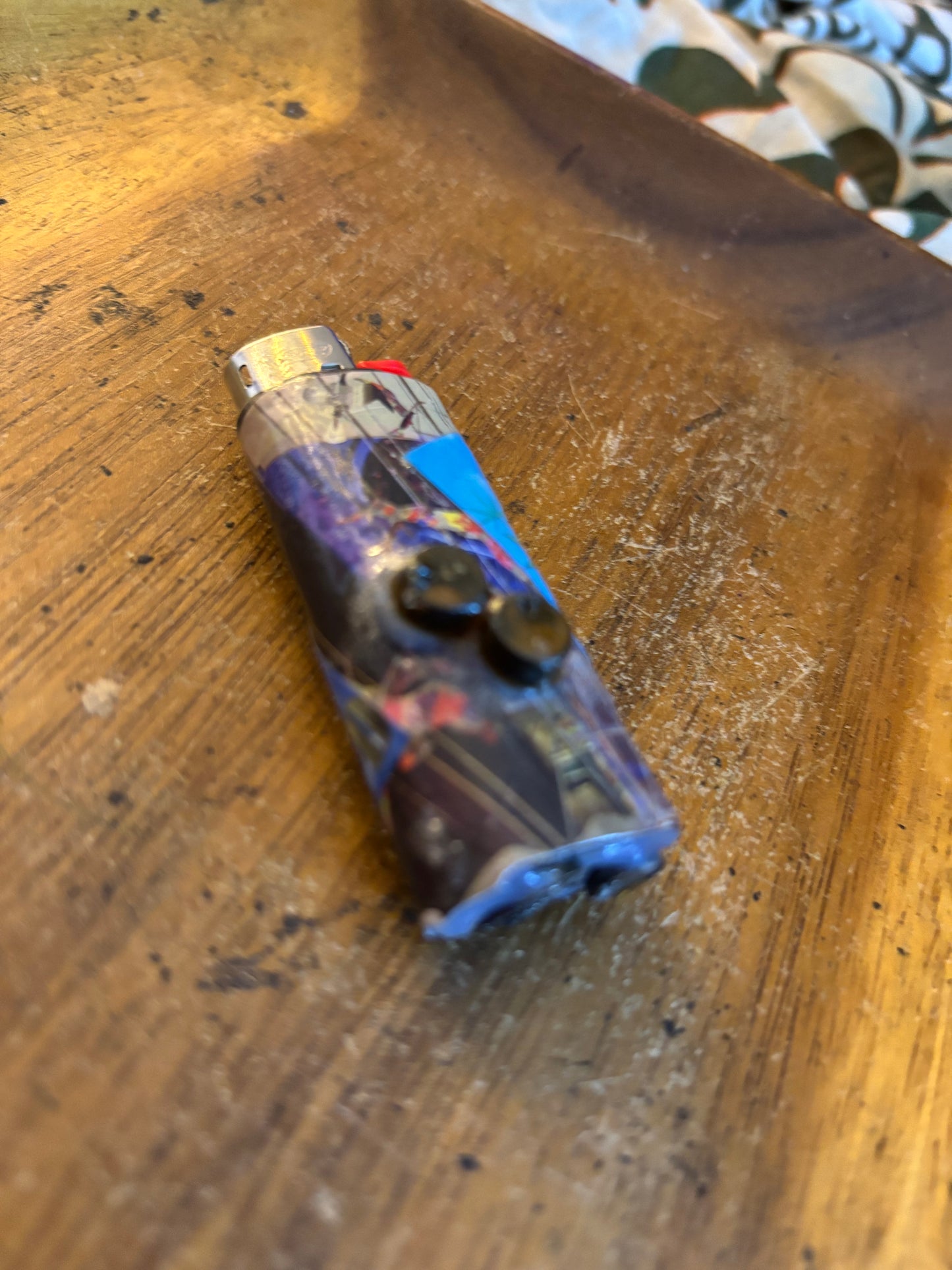 Green Mini Lighter Cover