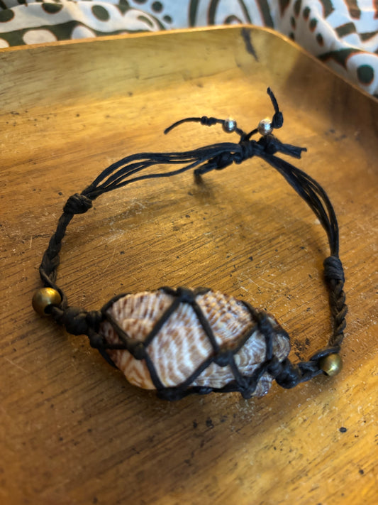 Beautiful Shell Hemp Bracelet