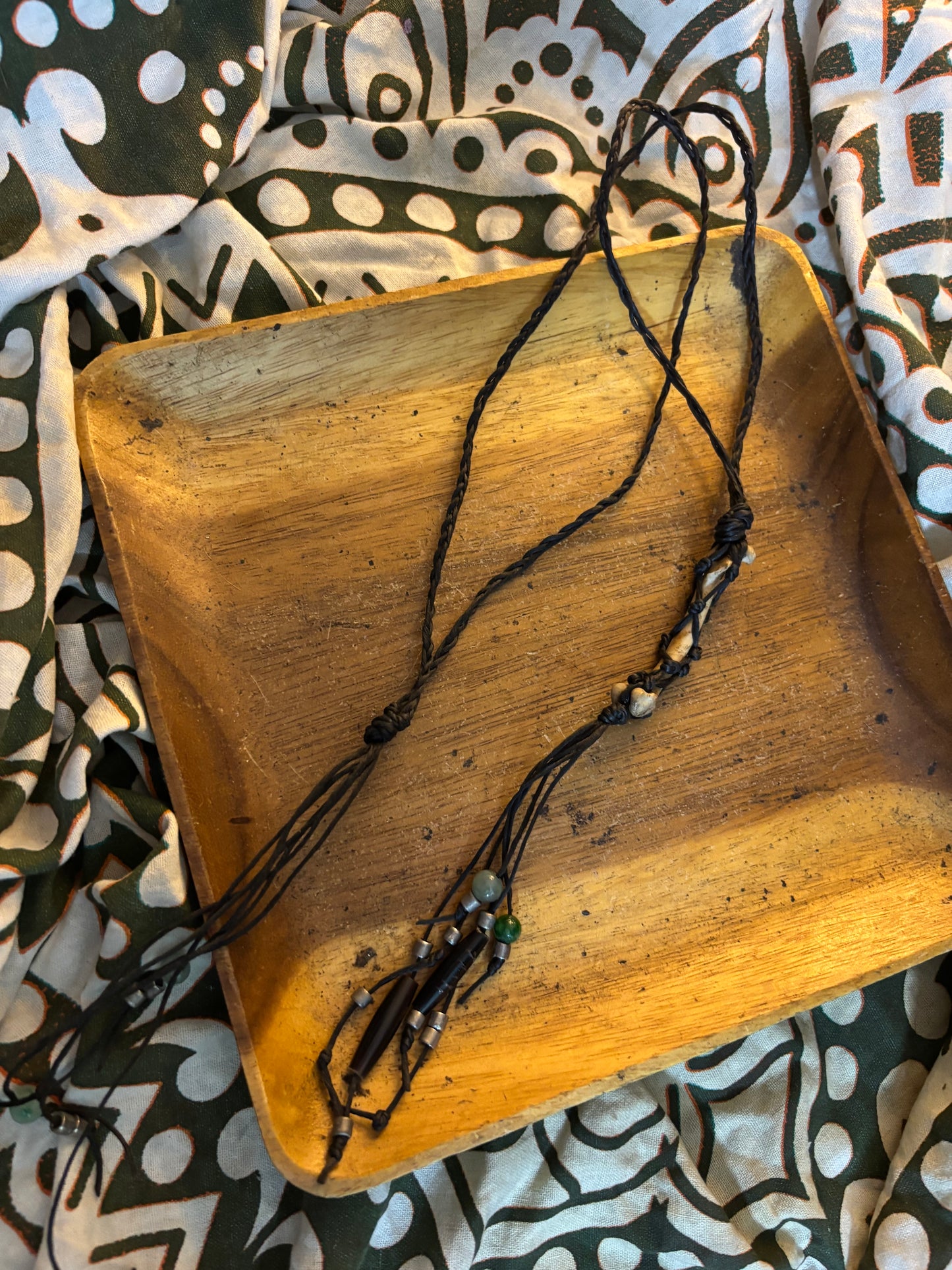 Raccoon Bone Necklace