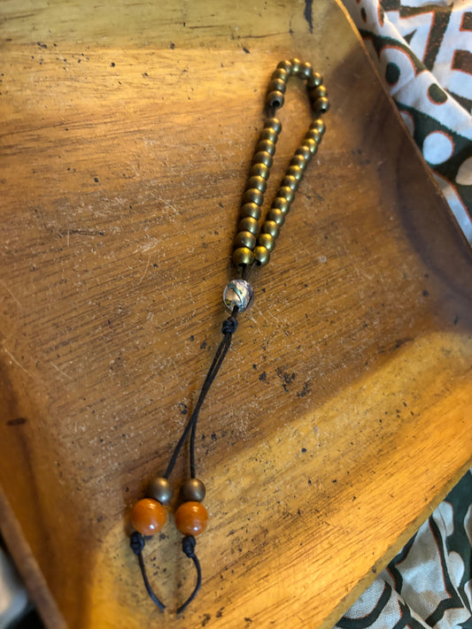 Brass Prayer Breed Bracelet
