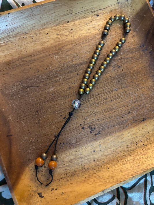 Brass Prayer Breed Bracelet