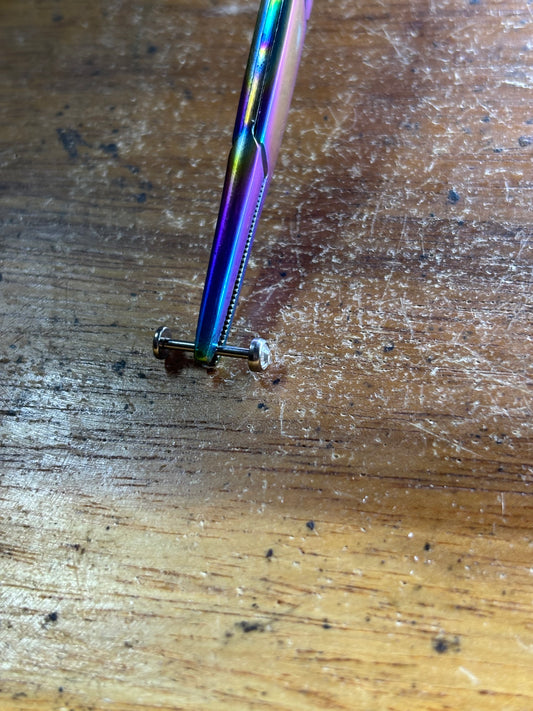 4mm Bezold Clear Labret 16g 7/16