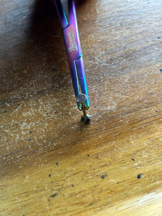 4mm Jet Pronged 16g 7/16