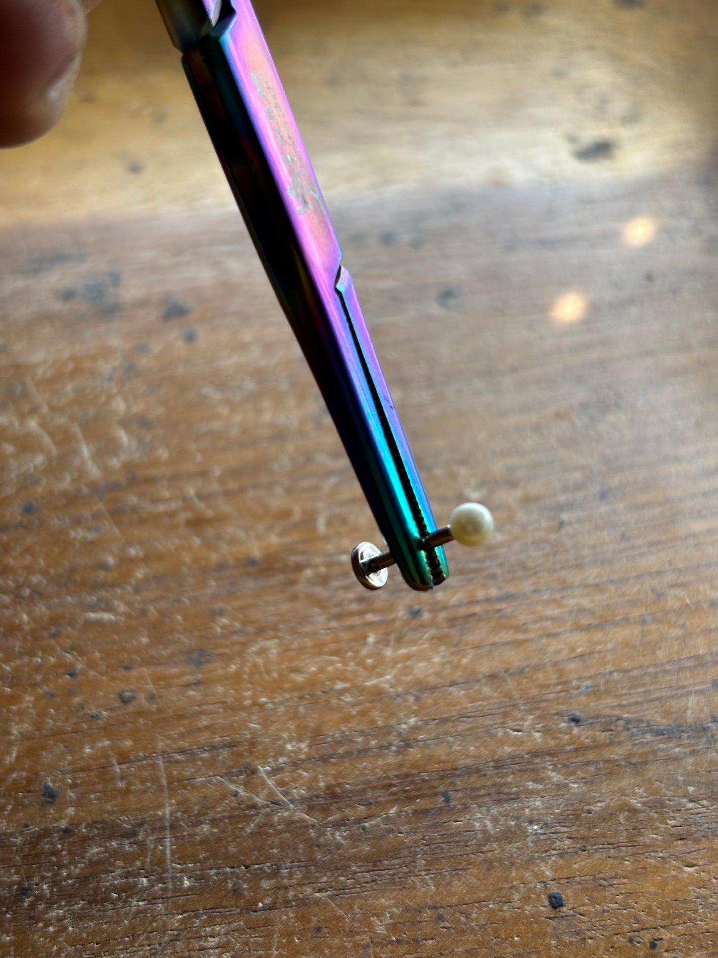 Pearl 16g 5/16 Labret